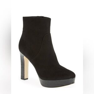 Via Spiga Reka Suede Platform Ankle Boot